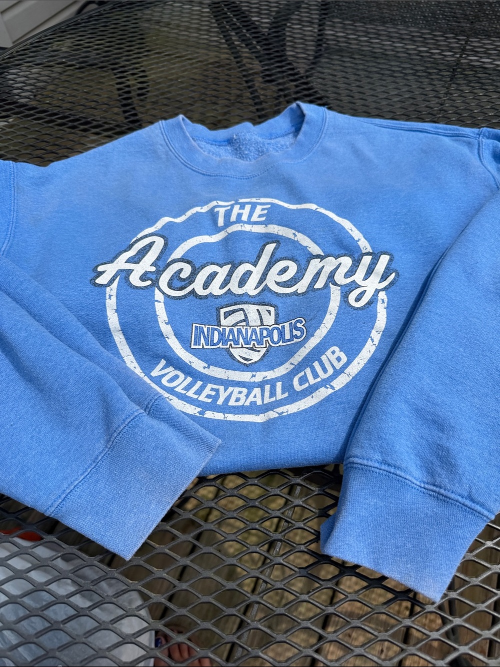Indianapolis Academy Blue Crewneck Sweatshirt- unisex